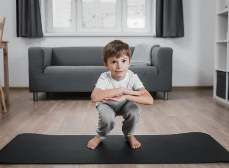 5 Squat Exercises in Intensive Therapy to Encourage Baby and Toddler