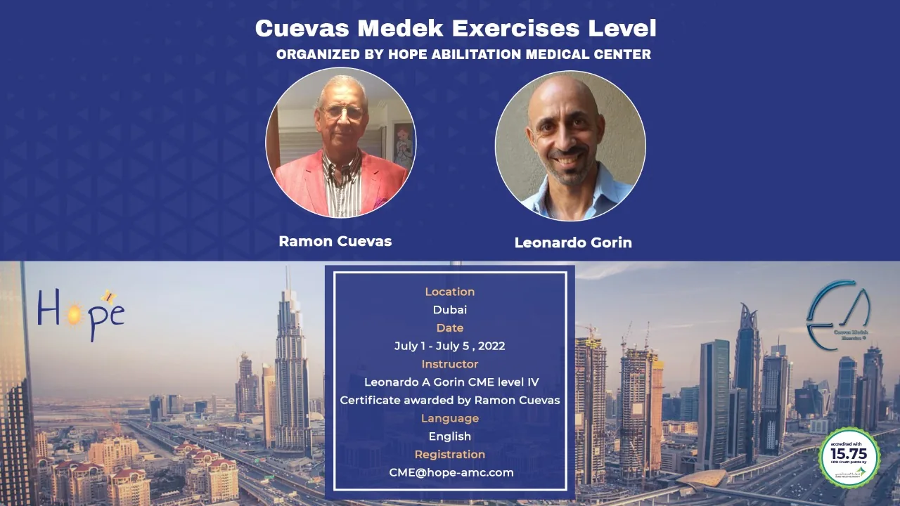 Cuevas Medek Exercises Level I Course – for professionals