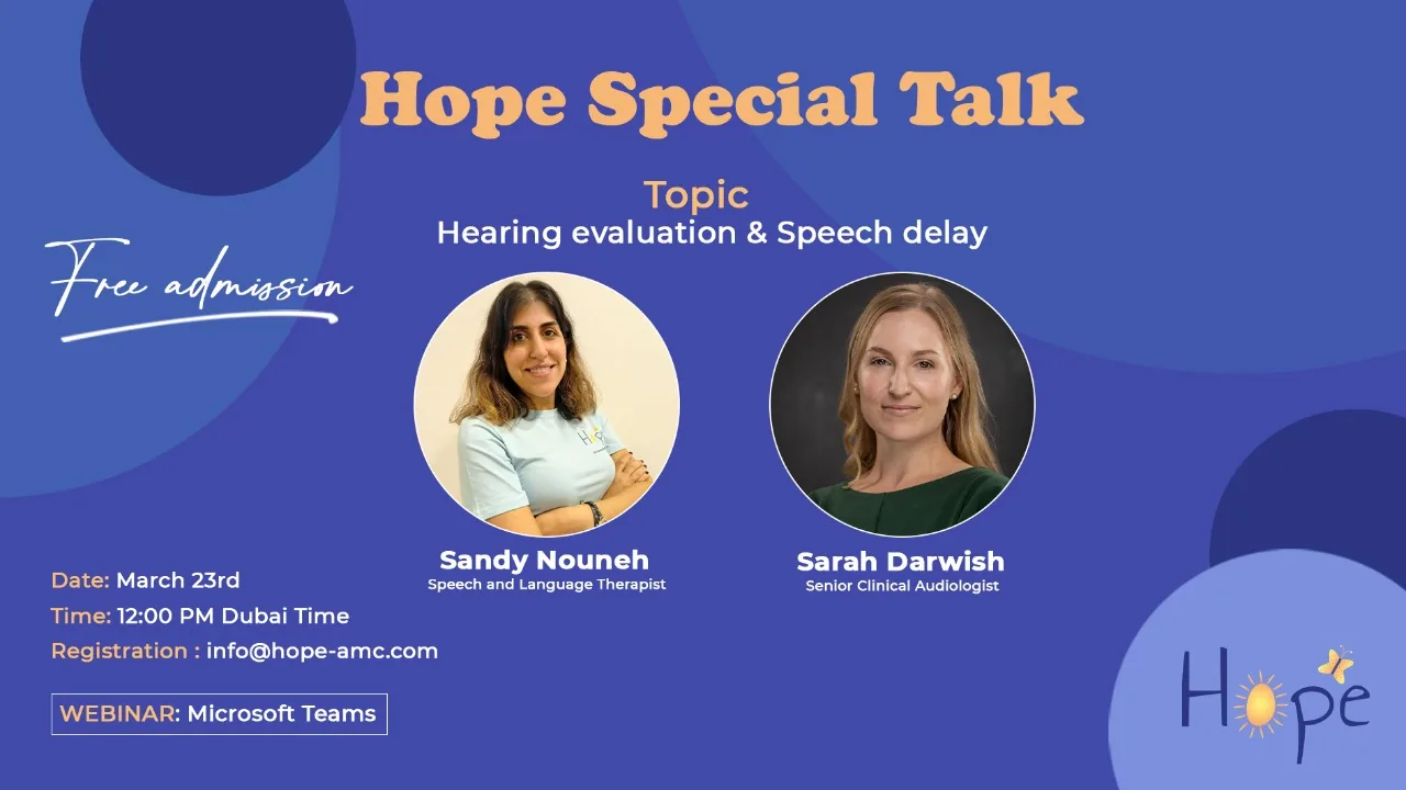 How are hearing and speech connected?