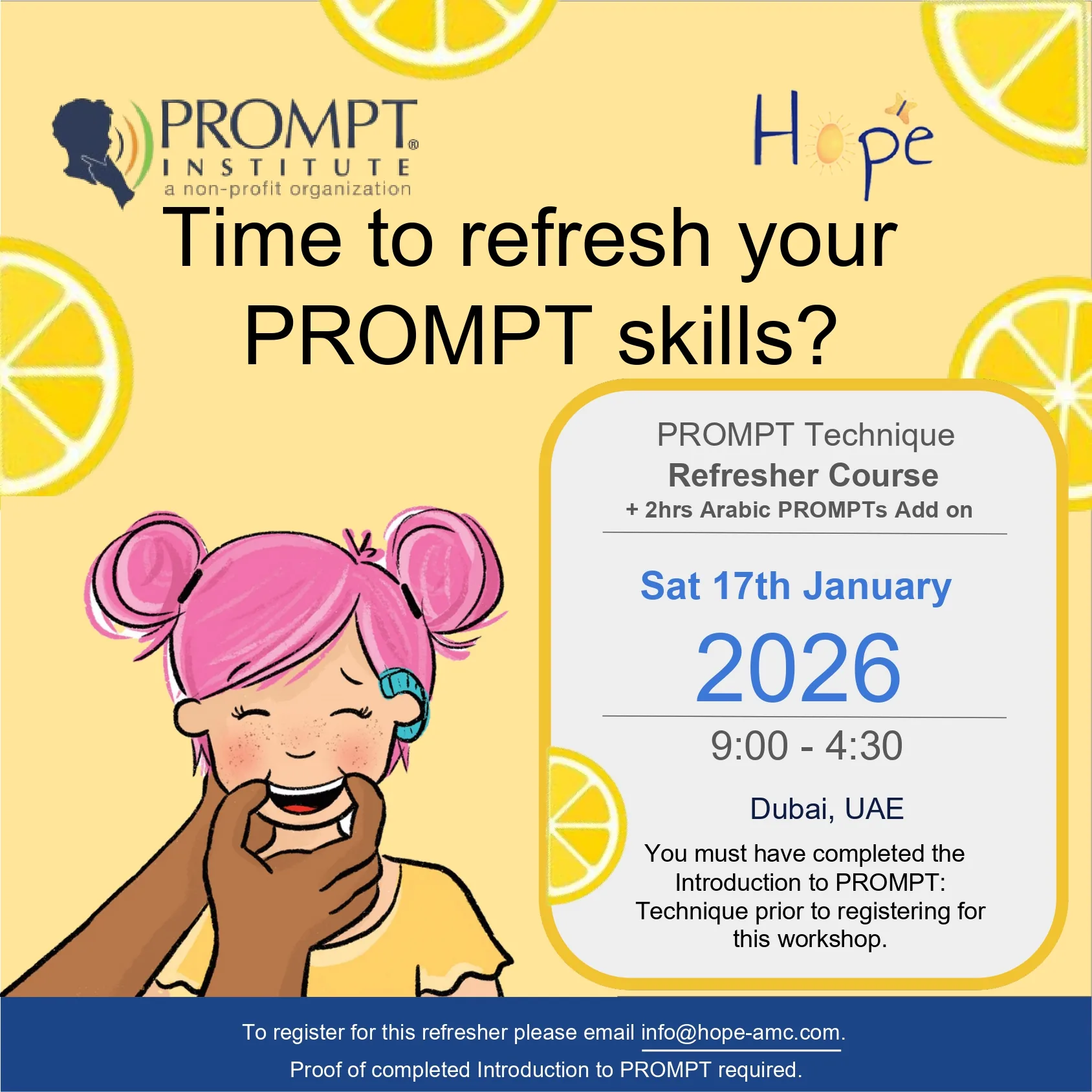 PROMPT Technique Refresher Course