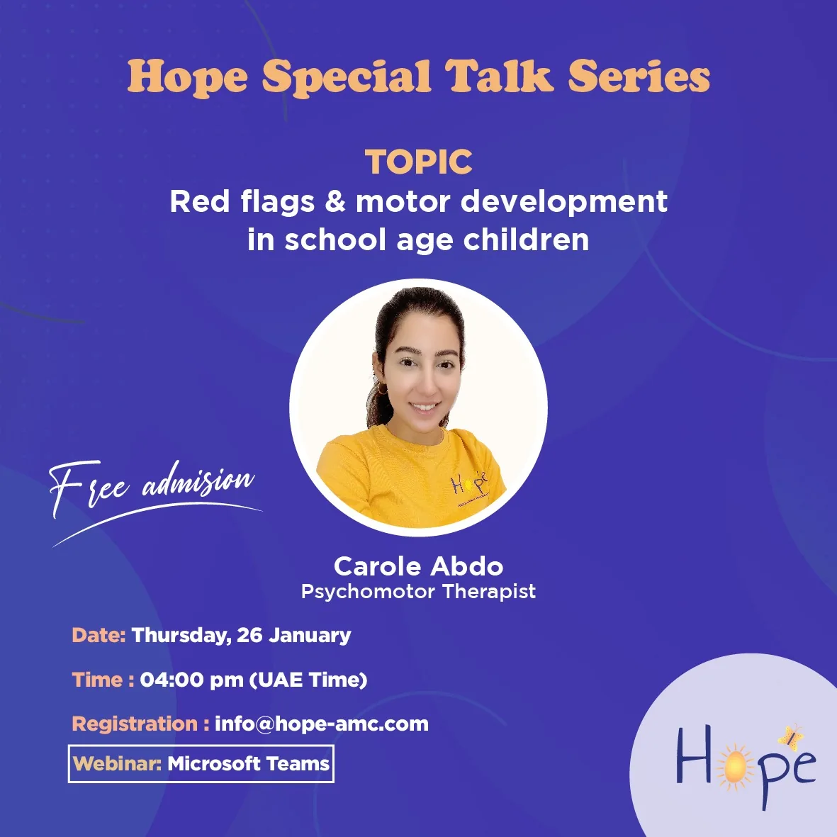 Teachers Training – Webinar