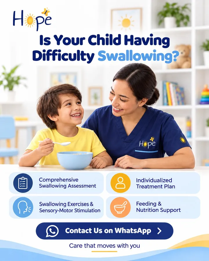 Is your child having difficulty swallowing?